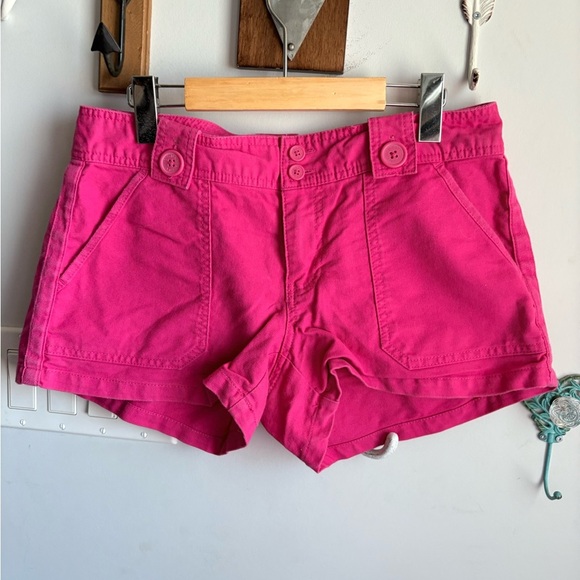 Old Navy High Waist Pink Women's Shorts - Picture 1 of 4